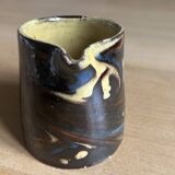 Pot à lait jaspé vintage Vallauris