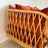 Rattan sofa