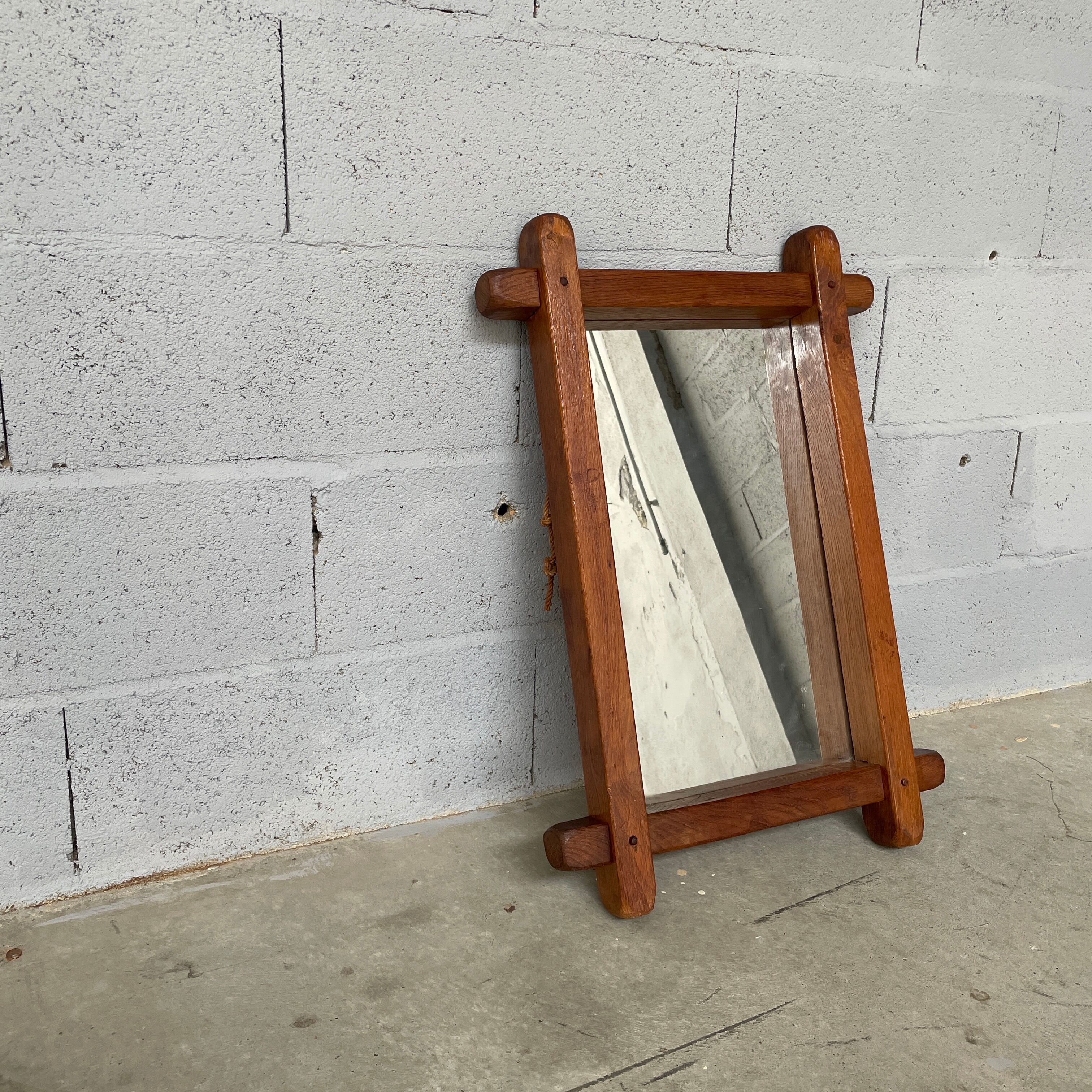 Brutalist mirror  49x71cm