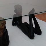 Coffee table with nubians 50s