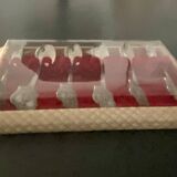 6 small silver/punch Gulden plated teaspoons