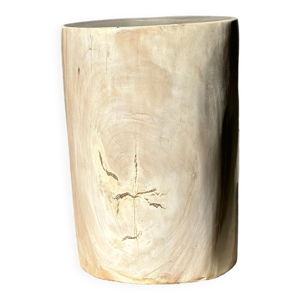 table d'appoint en bois - blanc