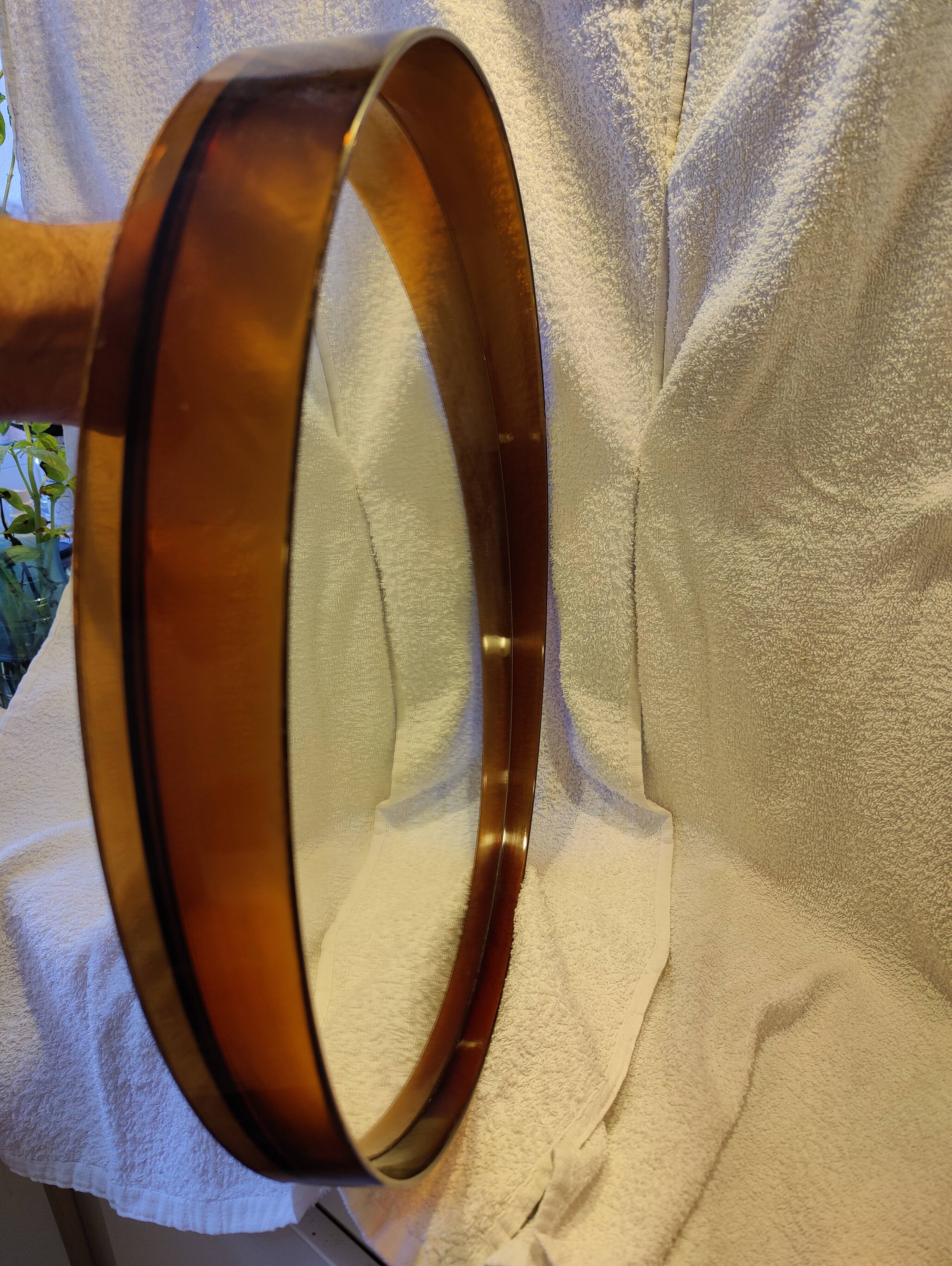 Round mirror with rim from the 70s brand Syla