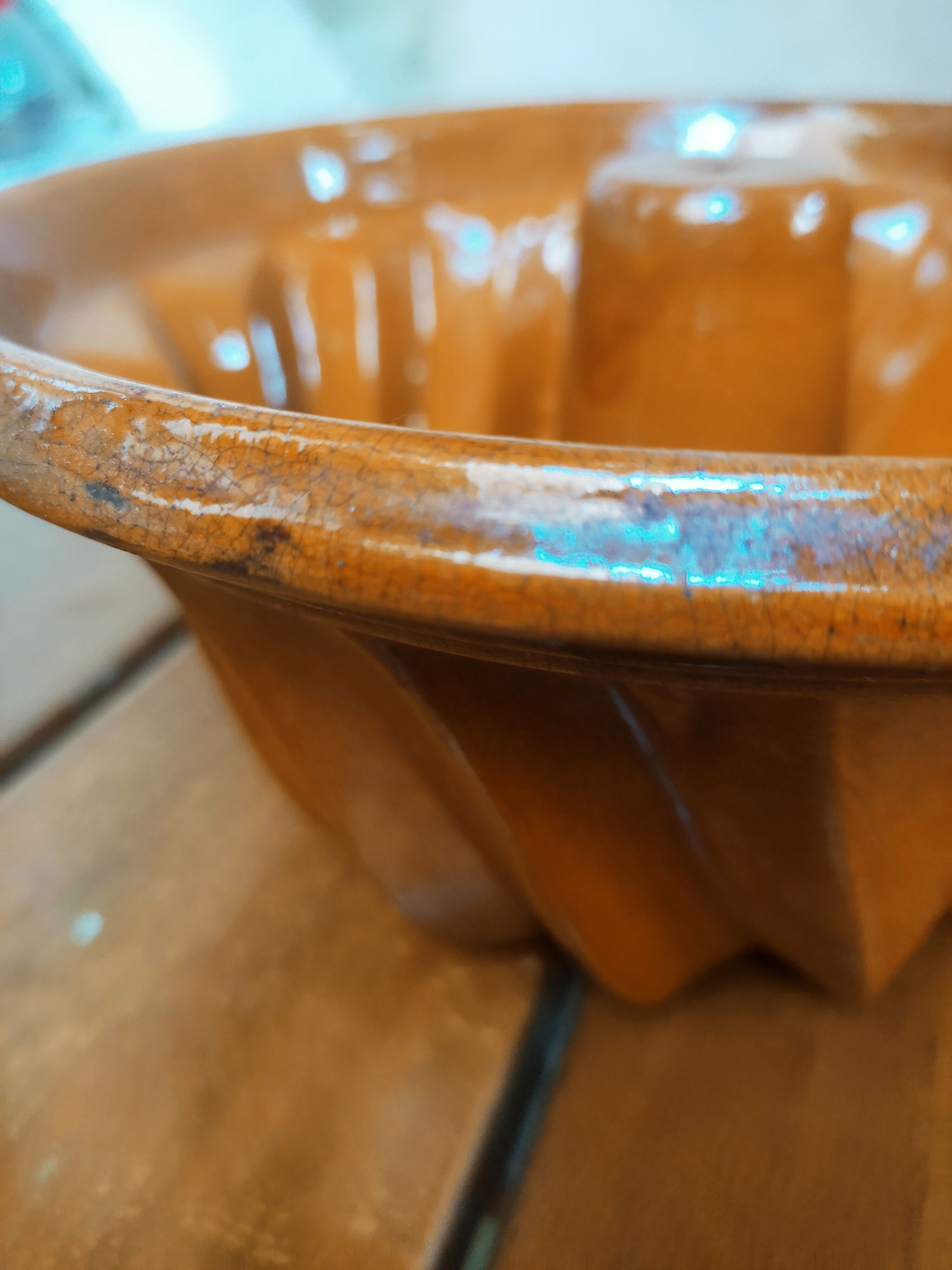 Brioche mold, terracotta kouglof