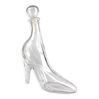 Flacon escarpin en verre