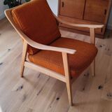 Paire de fauteuils scandinave wrenger