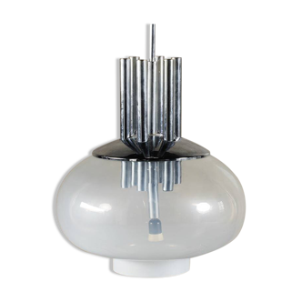 Murano glass pendant light by Carlo Nason for Mazzega, Italy, 1970s