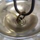 Suspension en verre vintage