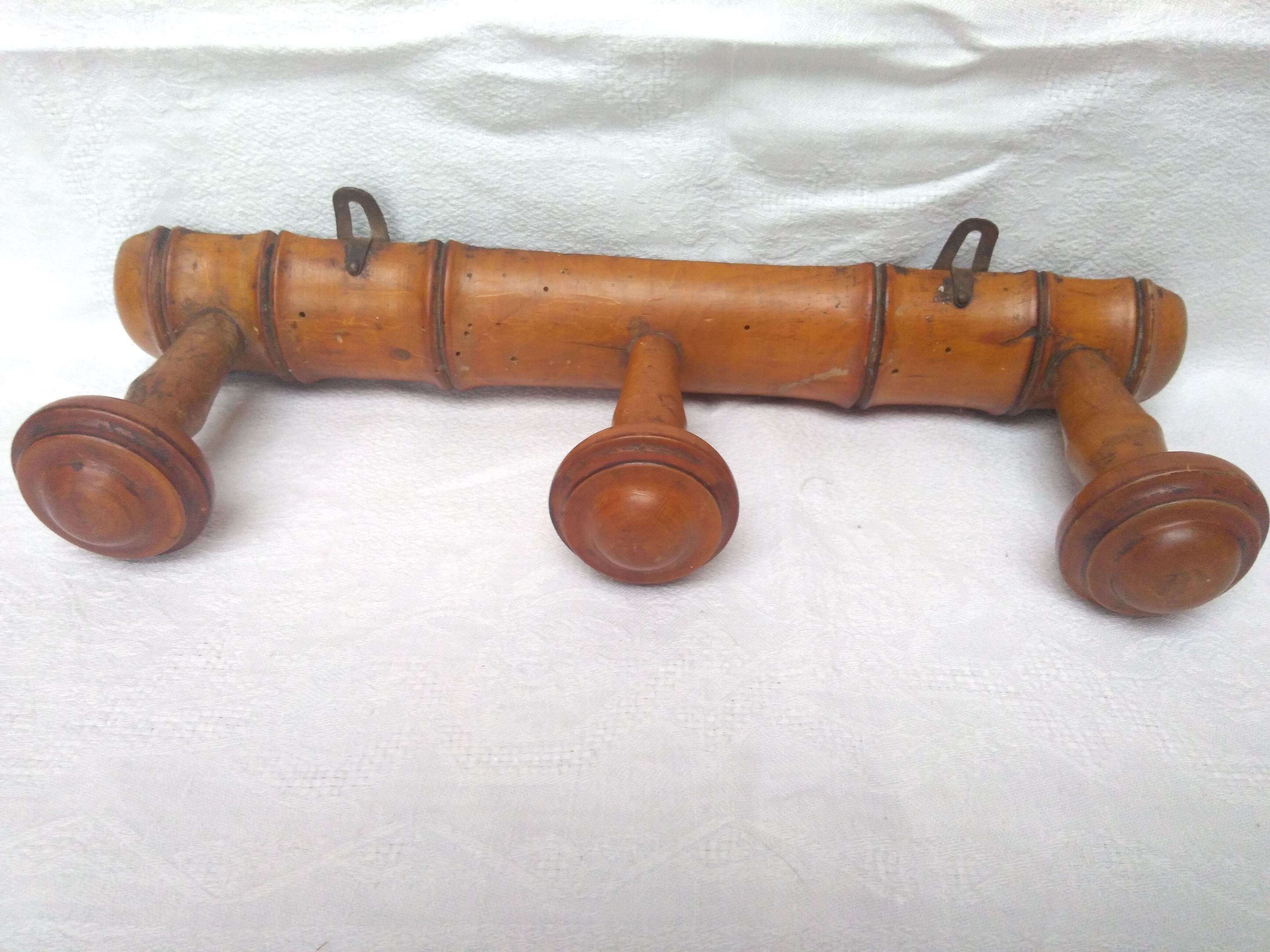 Old wall coat rack