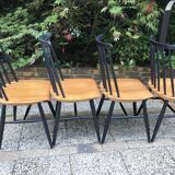 Four chairs Fanett by Ilmari Tapiovaara