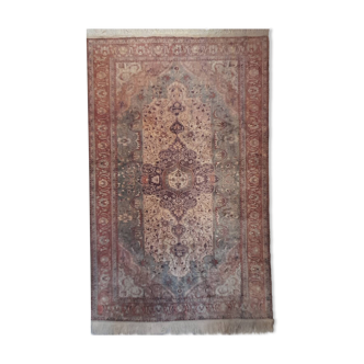 Large silk carpet 2.44x1.36 m