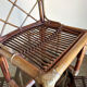 70s bamboo table and chairs