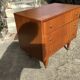Commode design scandinave en teck vintage 1970