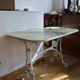 Marble bistro table