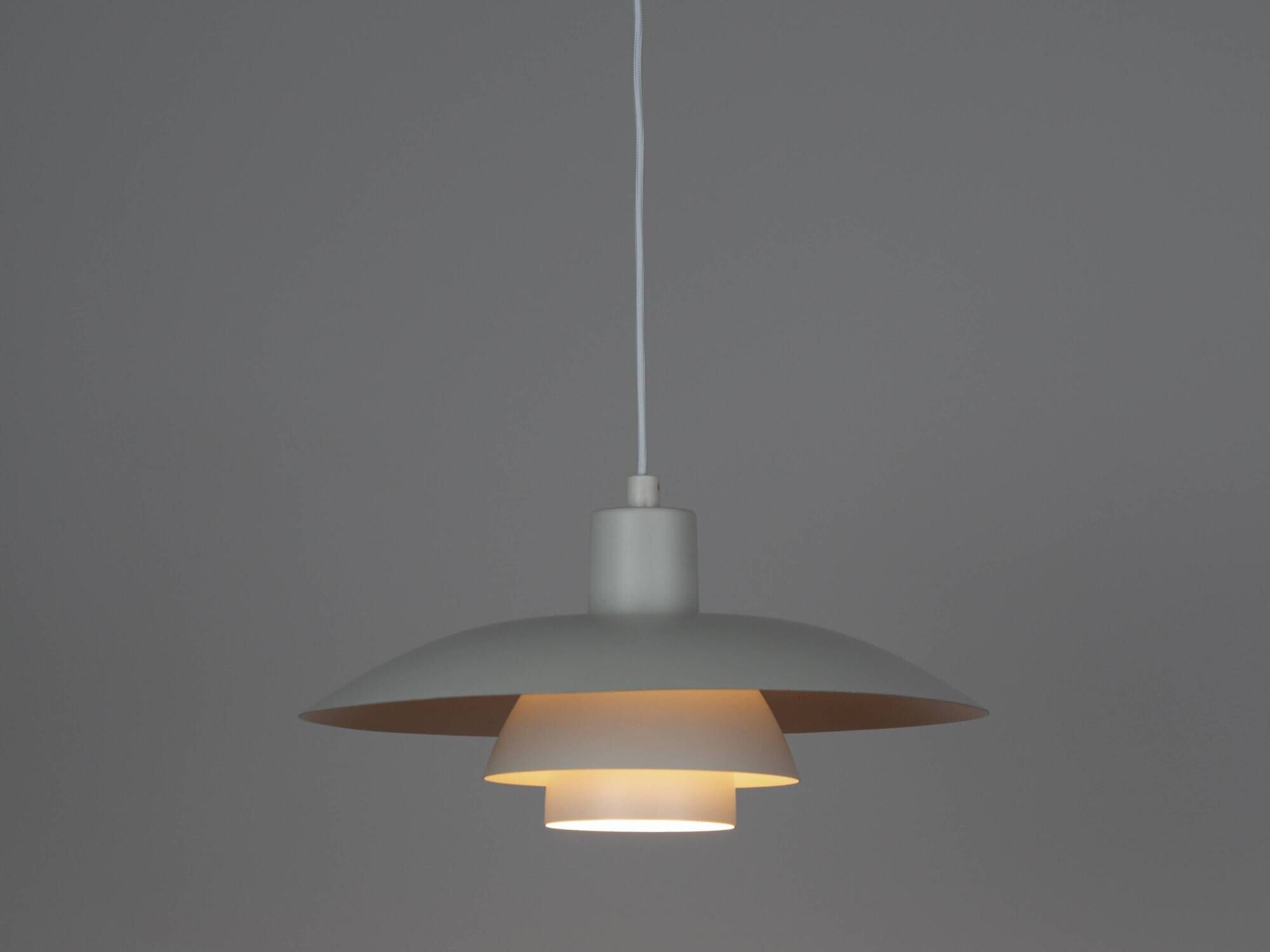 Pair of 2 Danish vintage lamps PH 4/3 by Poul Henningsen, Louis Poulsen1966