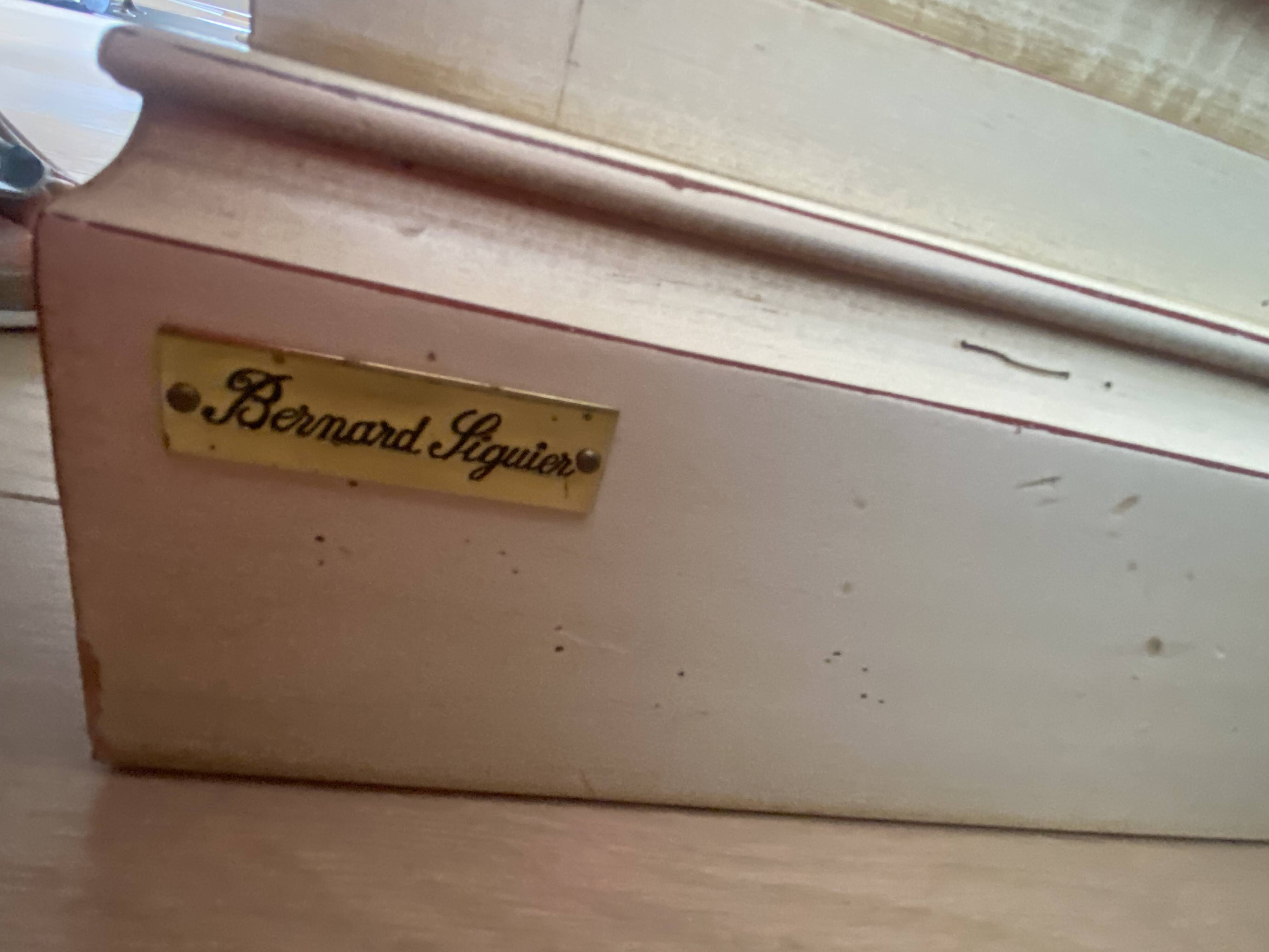 TV-library unit, signed Bernard Siguier, Belle-Hélène collection