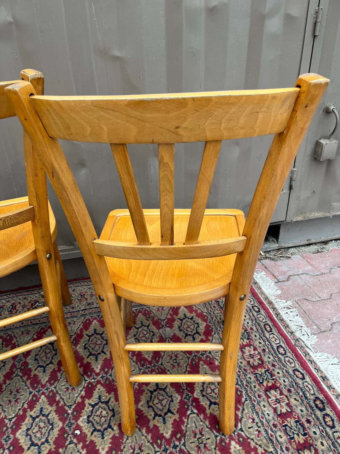 Four bistro chairs