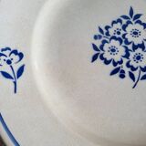 Plat rond en faïence Moulin des Loups & Hamage modèle Lucien