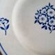 Large round earthenware dish Moulin des Loups & Hamage model Lucien