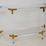 Plexiglas console 1960