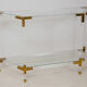 Console plexiglas 1960