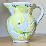 Large pitcher in slip Chaumette Italy