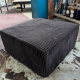 Velvet pouf