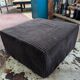 Velvet pouf