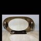 Lupi luxor oval mirror in smoked glass, 1960.70