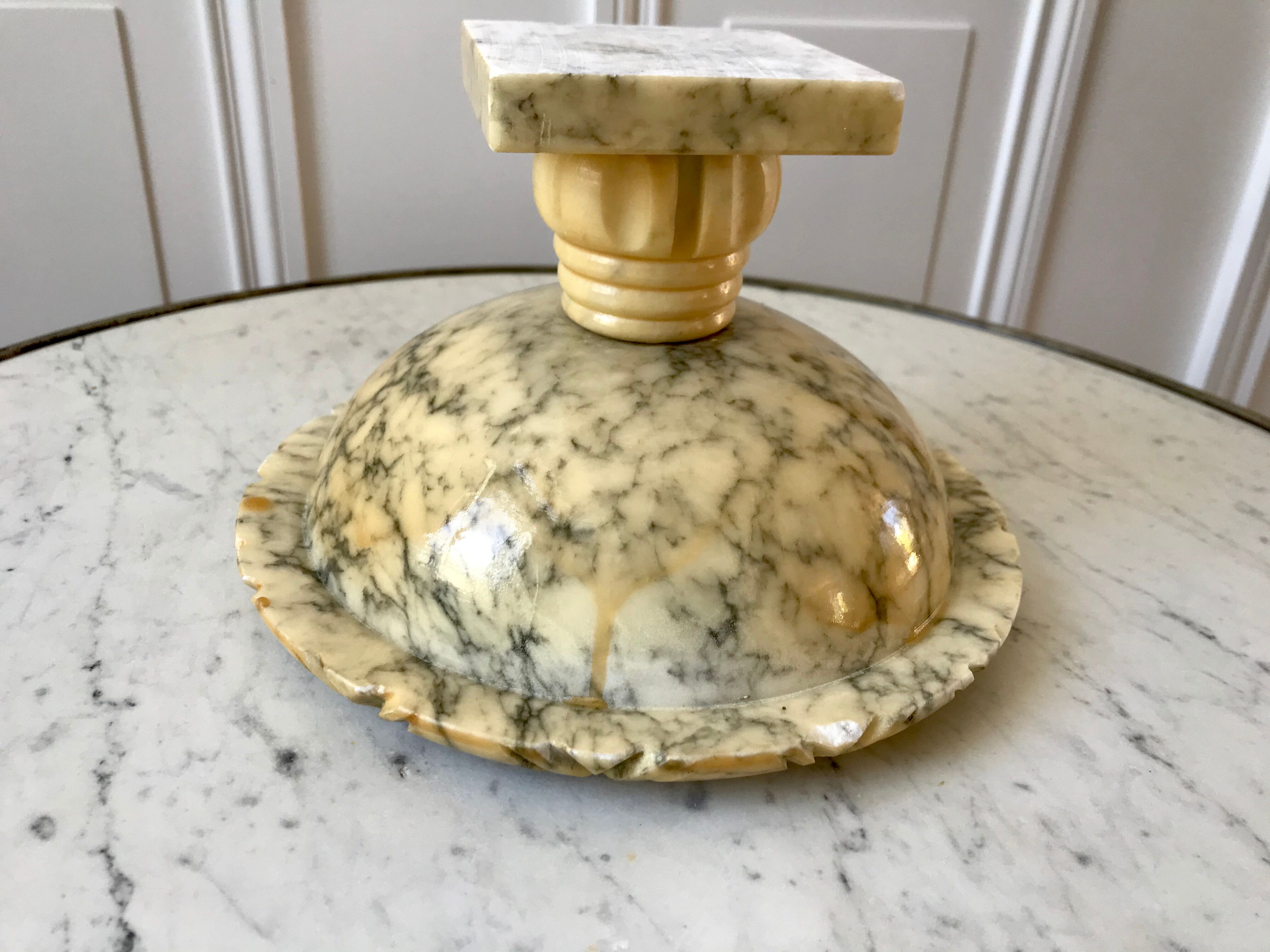 Marble planter 50s
