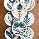 Assiettes Robert Picault Vallauris