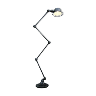 Vintage floor lamp Jielde graphite 4 arms of Jean Louis Domecq France 1960