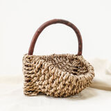 Rare 50s cord basket.