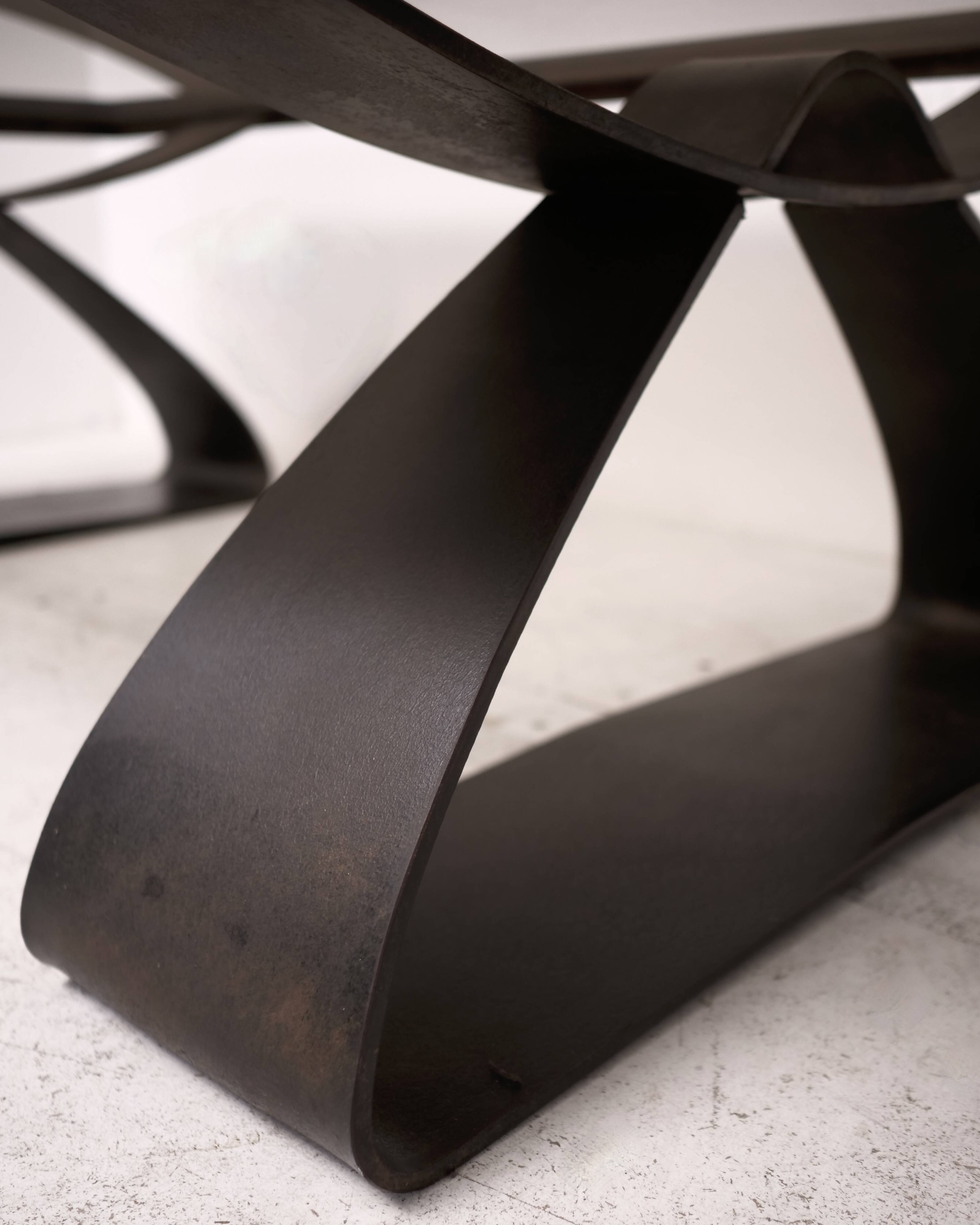 Unique sculptural coffee table 1970