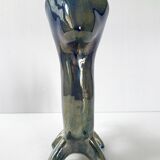 Pair of vintage zoomorphic vases