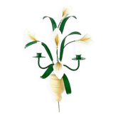 Arum Flowers Wall Lamp