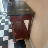 Mahogany console from the Empire period.