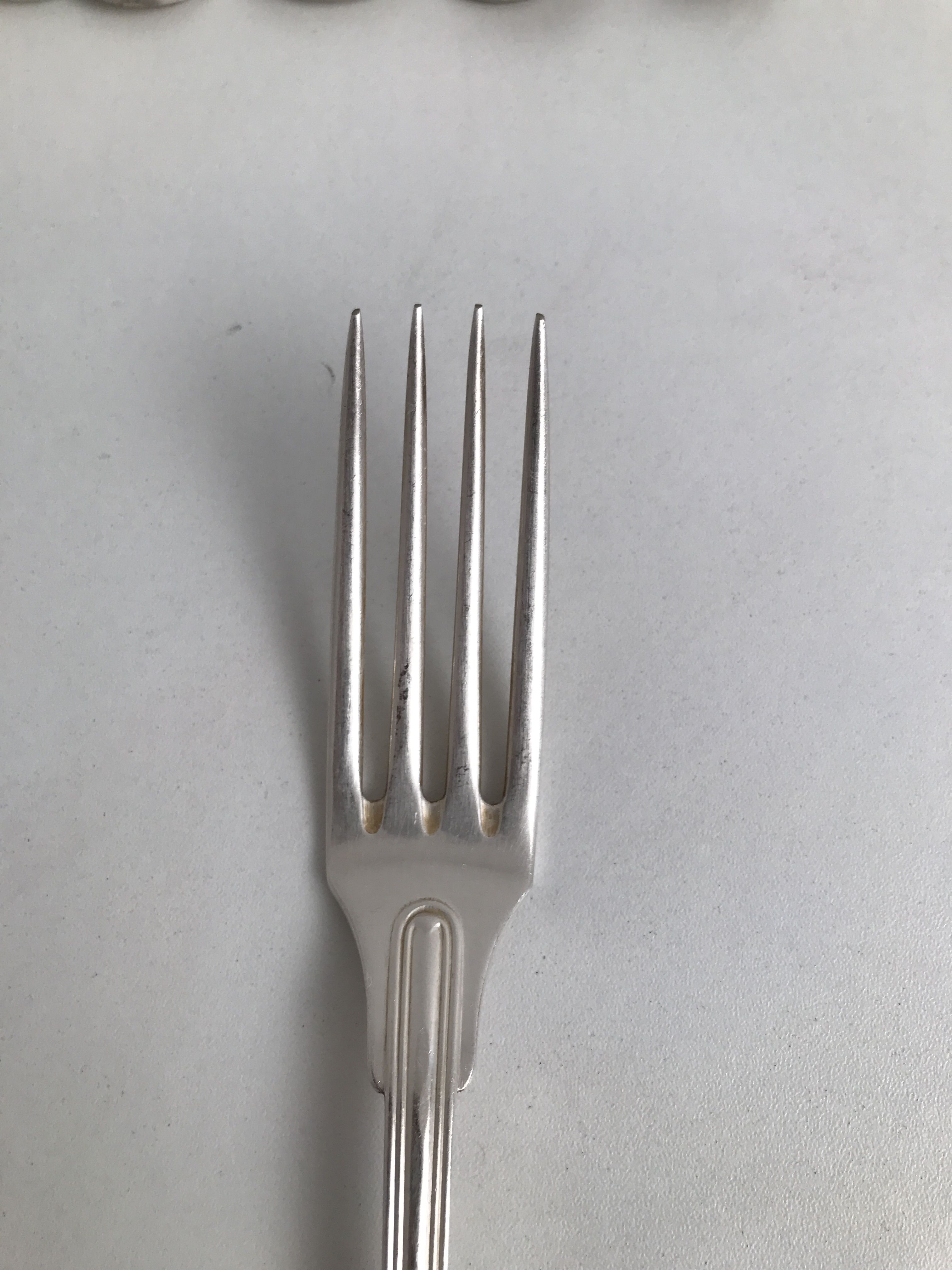 series of 20 old silverware forks and vintage spoons
