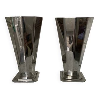 Paire de vases art déco