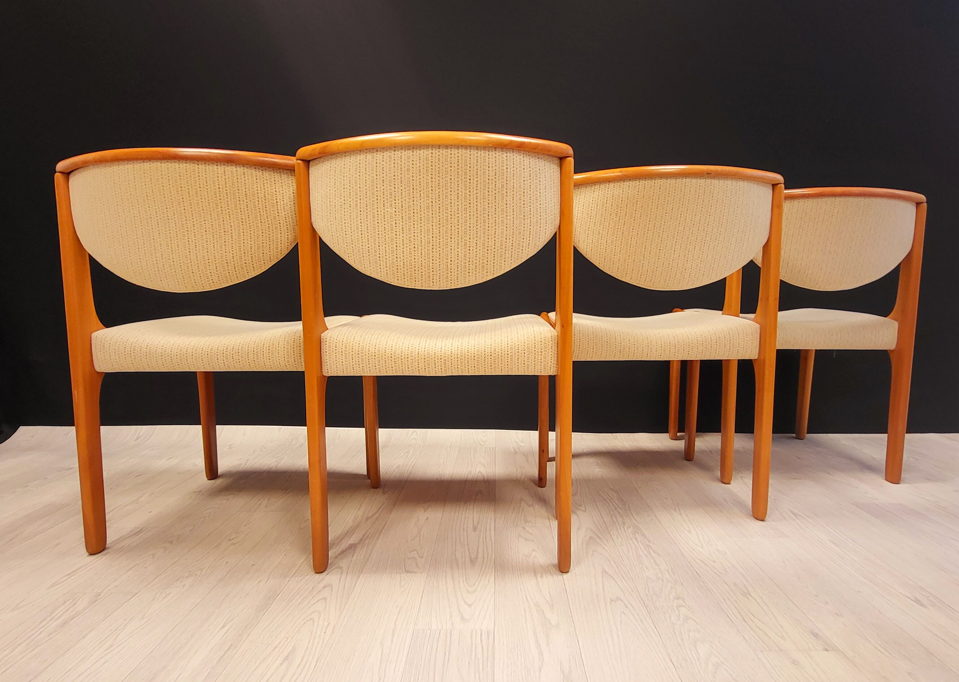 Set of four chairs