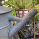 Old zinc watering can