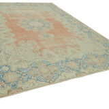 Handmade Oriental Contemporary 1980s 291 cm x 414 cm Beige Wool Carpet