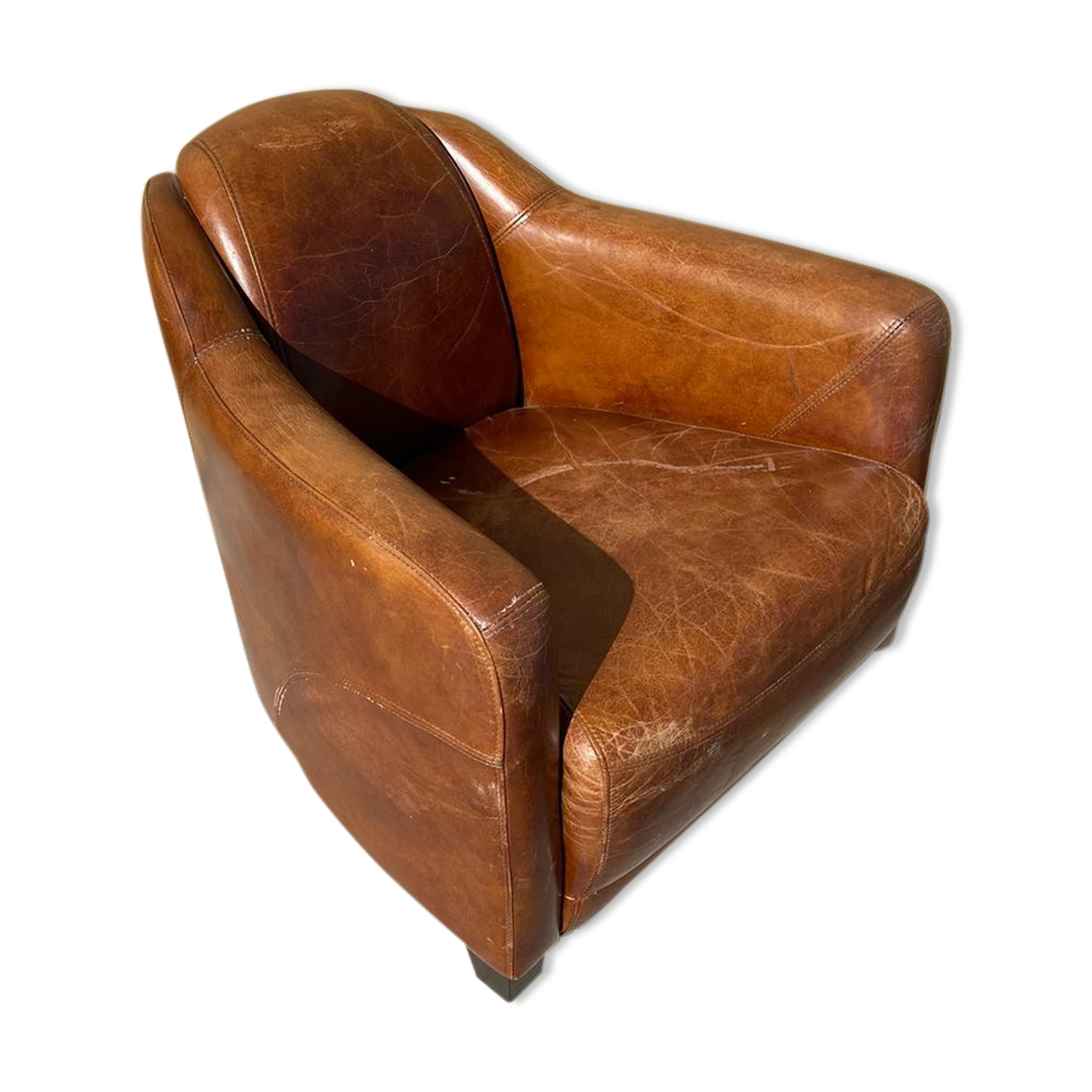Club leather chair