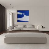 Contemporary art on canvas 80x80cm