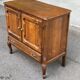 Louis XV buffet TV bar in oak 1970