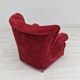 50s, Danish design, refurbished armchair, vintage velour