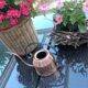 Vintage red copper watering can 60s/70s