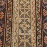 Salmon & Cream Turkish Vintage Runner Rug, 70x262Cm
