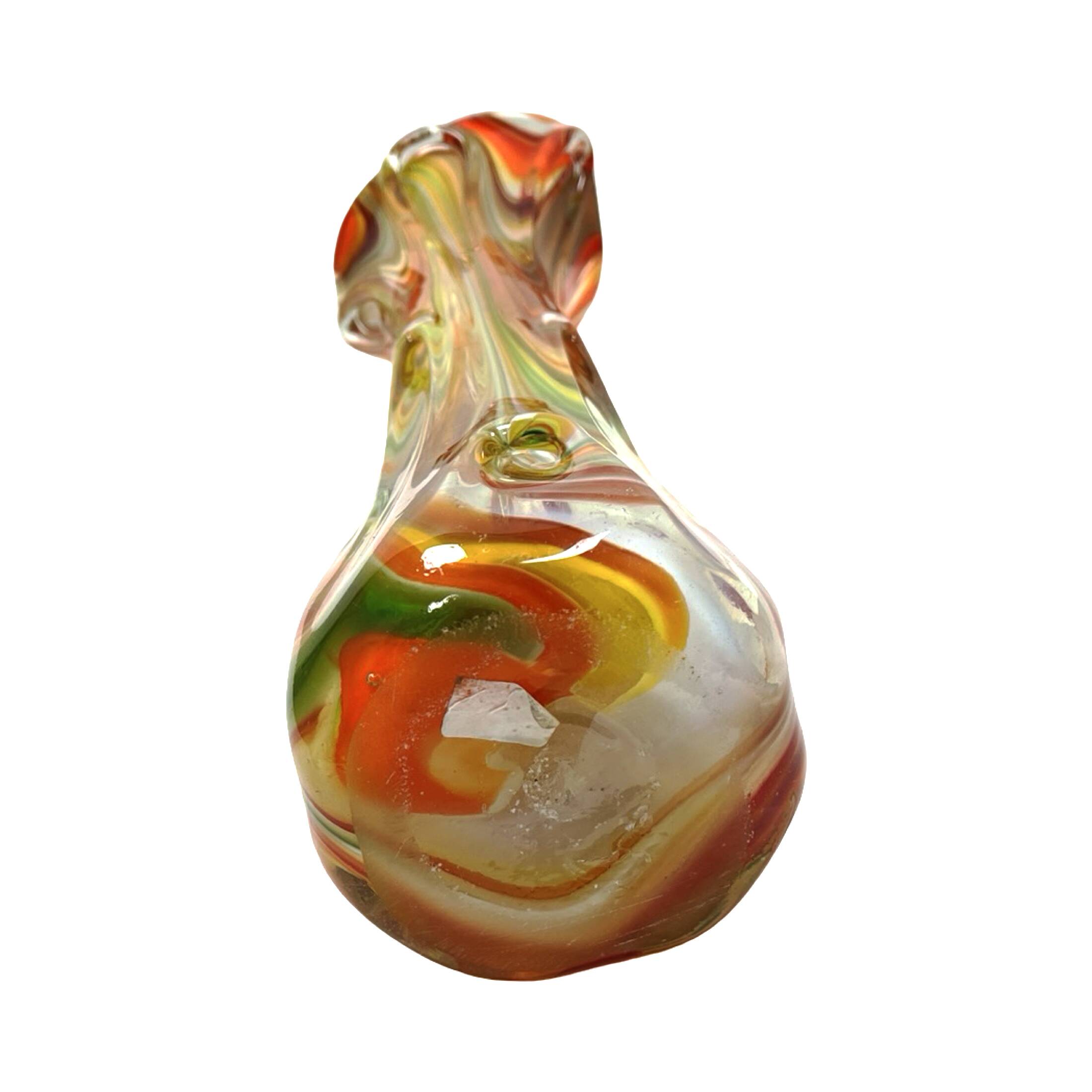 "Sękacz" vase – Ząbkowice Śląskie steelworks, Poland 1970s (42 cm)