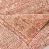 2x12 Stair Red & Pink Vintage Runner Rug, 73x382Cm